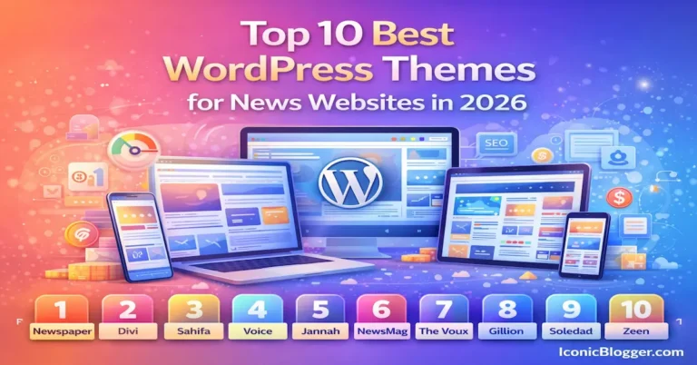 Top 10 Best WordPress Themes for News Websites in 2026